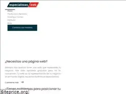 Sites similar to especialistasweb.es