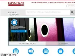 Sites similar to especificar.cl