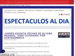 Sites similar to espectaculosaldia.com