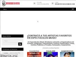 Sites similar to espectaculosmusic.com