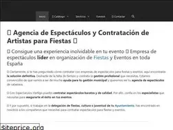 Sites similar to espectaculosvertigo.com