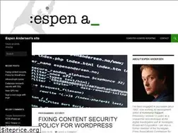 Sites similar to espenandersen.no
