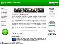 Sites similar to esperanto-bw.de