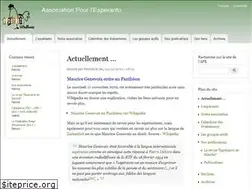 Sites similar to esperanto-wallonie.be