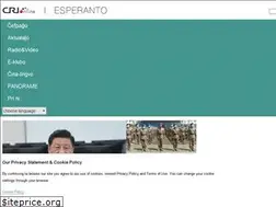 Sites similar to esperanto.cri.cn