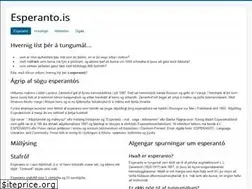 Sites similar to esperanto.is