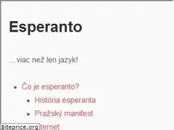 Sites similar to esperanto.sk