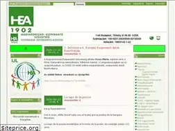 Sites similar to esperantohea.hu