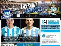 Sites similar to esperanzaracinguista.com