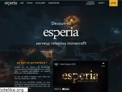 Sites similar to esperia-rp.net