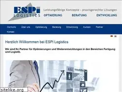 Sites similar to espi-logistics.de