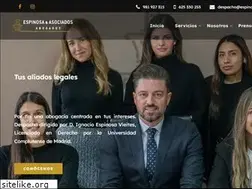 Sites similar to espinosaabogados.net