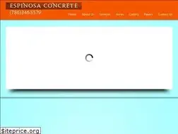 Sites similar to espinosaconcretefl.com
