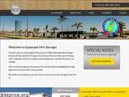 Sites similar to esplanadeministorage.com
