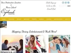 Sites similar to esplanadeshoppesatmarcoisland.com
