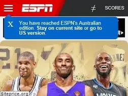 Sites similar to espn.com.au