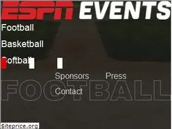Sites similar to espnevents.com