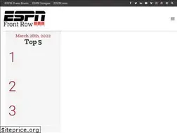 Sites similar to espnfrontrow.com