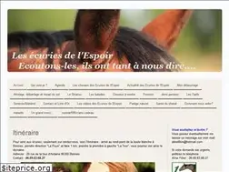 Sites similar to espoir-ethologie.com