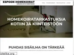 Sites similar to espoonhomekoirat.fi
