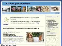 Sites similar to espoonperinneseura.net