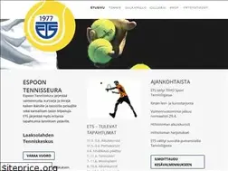 Sites similar to espoontennisseura.fi