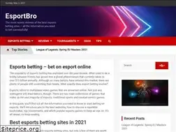 Sites similar to esportbro.com
