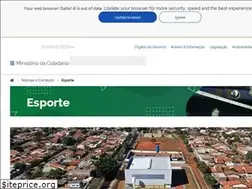 Sites similar to esporte.gov.br