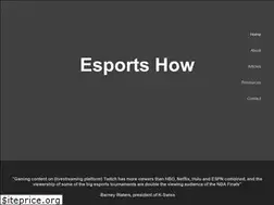 Sites similar to esporthow.com