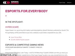 Sites similar to esports.exposed