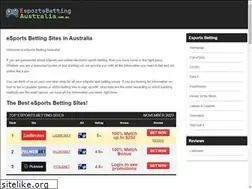 Sites similar to esportsbettingaustralia.com.au