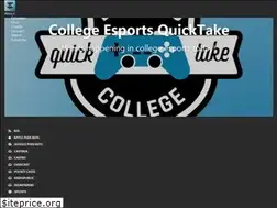 Sites similar to esportscollegequicktake.com