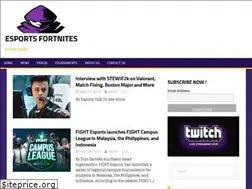 Sites similar to esportsfortnites.com