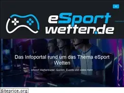 Sites similar to esportwetten.de