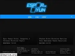 Sites similar to esporveoyun.com