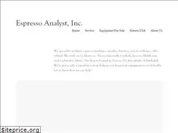 Sites similar to espressoanalysts.com
