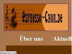 Sites similar to espressochor.de