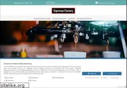 Sites similar to espressofactory.de