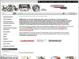 Sites similar to espressoindex.de