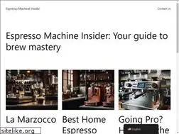 Sites similar to espressomachine.net