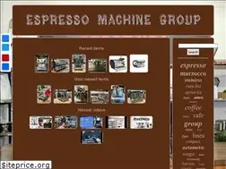 Sites similar to espressomachinegroup.com