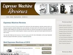 Sites similar to espressomachinereviews.net