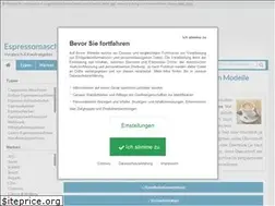 Sites similar to espressomaschine.com