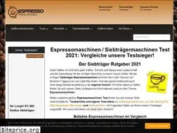Sites similar to espressomaschinen-tester.de