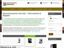 Sites similar to espressomaschinen-tests.net