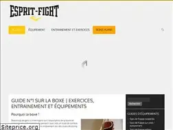 Sites similar to esprit-fight.fr