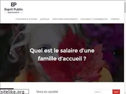 Sites similar to esprit-public.fr