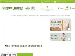 Sites similar to esprit-recycle.fr