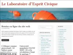 Sites similar to espritcivique.org