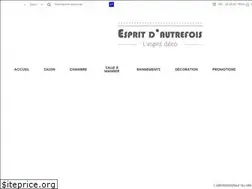 Sites similar to espritdautrefois.com